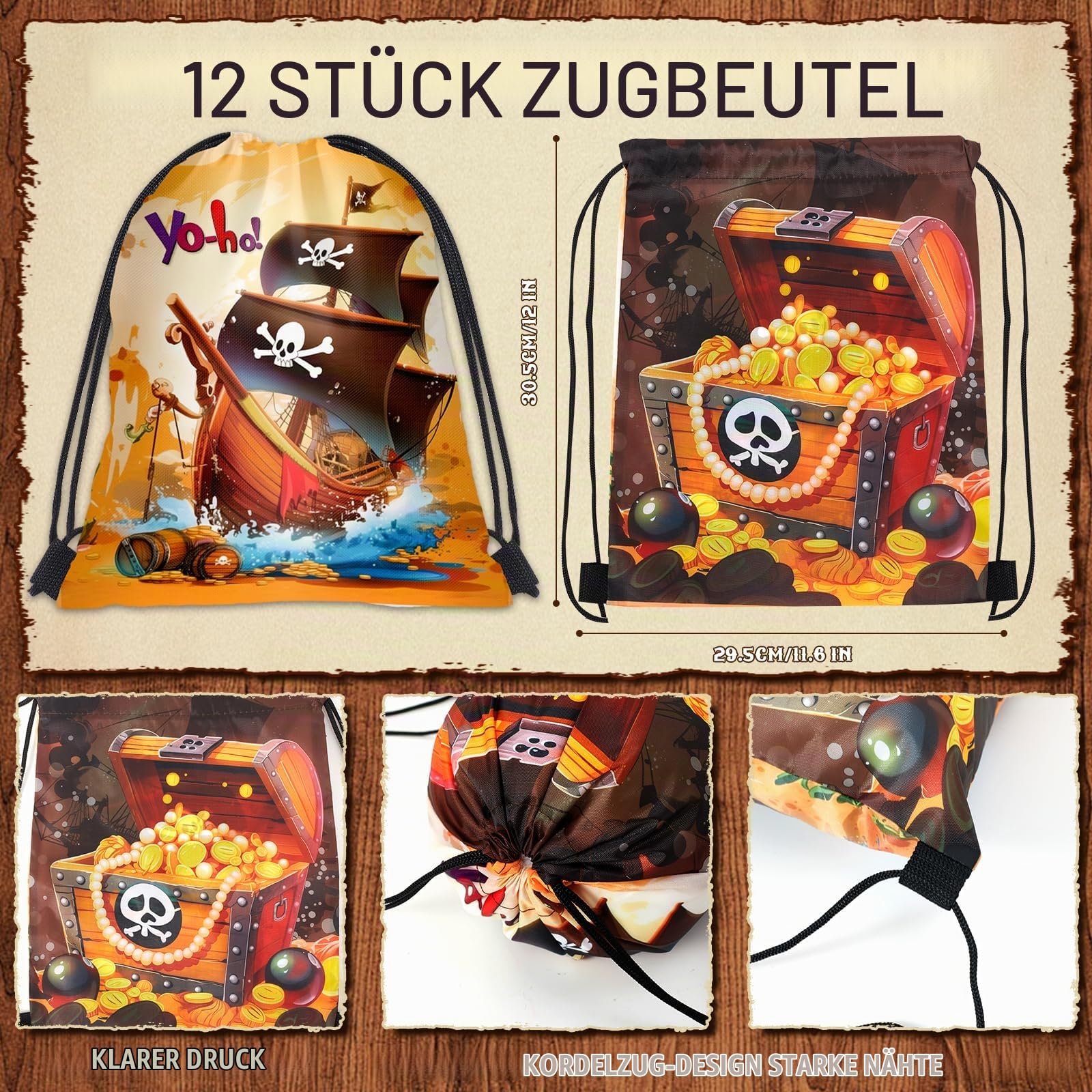 tacobear-party-favors-piraten-mitgebsel-48tlg-12-kinder-set image 3