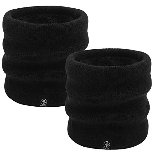 tacobear-accessories-loop-schal-fleece-2er-set-schwarz-winter image 8