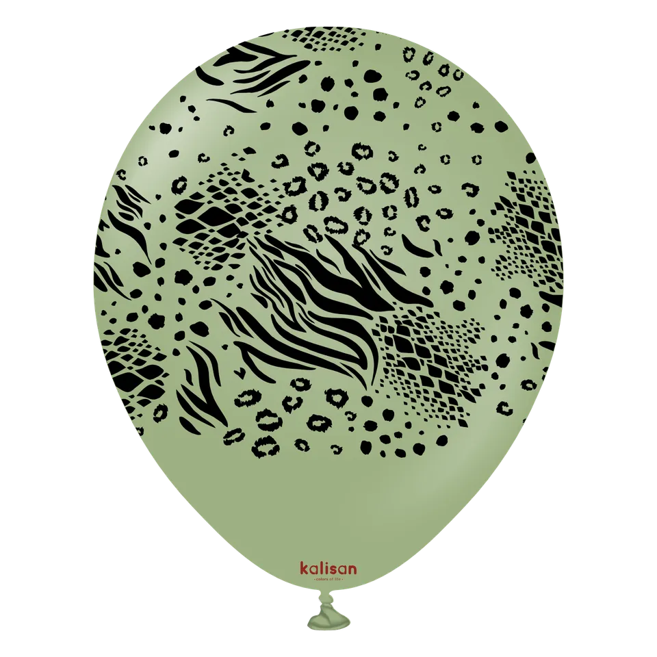 kalisan-safari-mutant-eucalyptus-luftballons-25-st-ck-12-zoll image 1