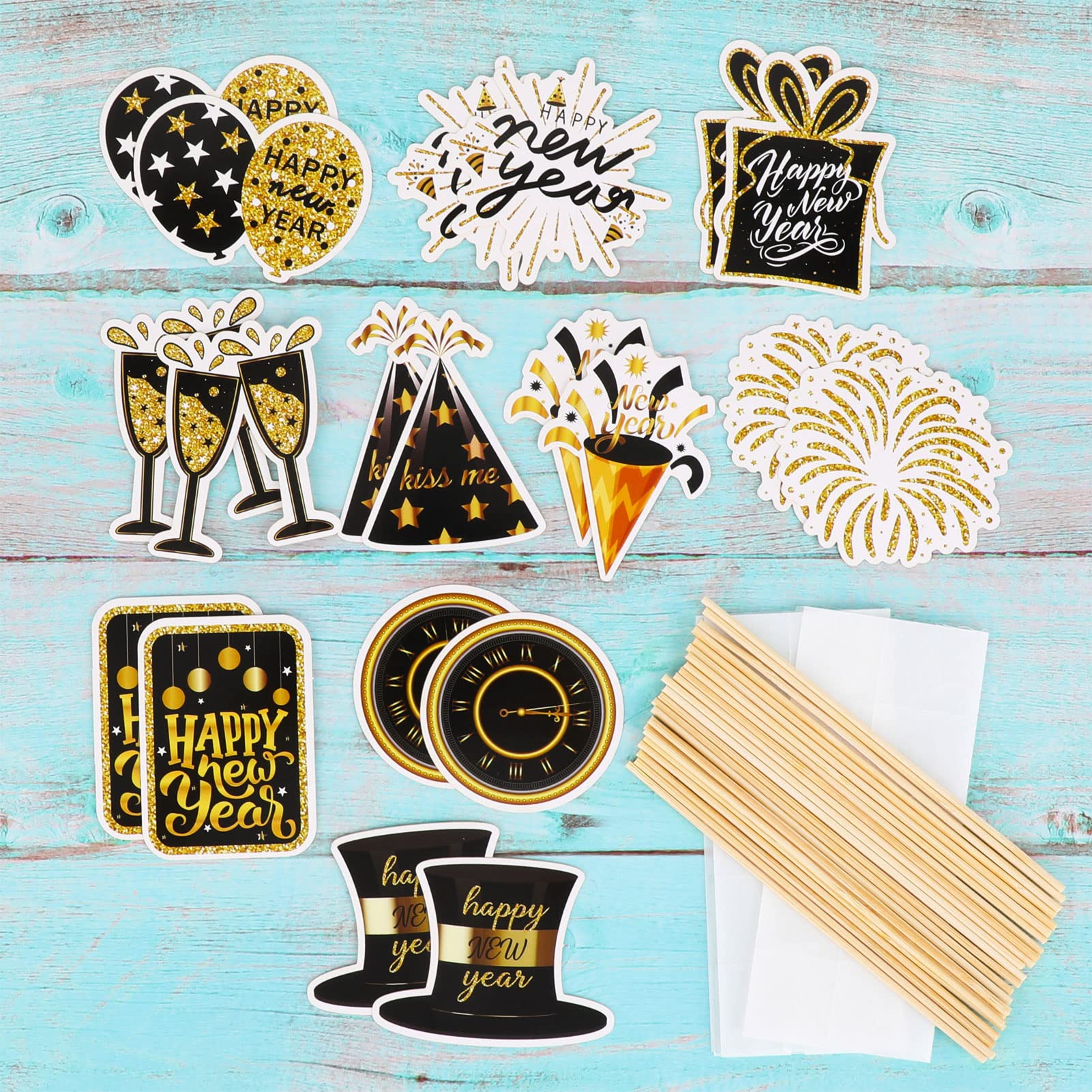 howaf-silvester-deko-2027-cupcake-topper-20-st-ck-neujahr image 7