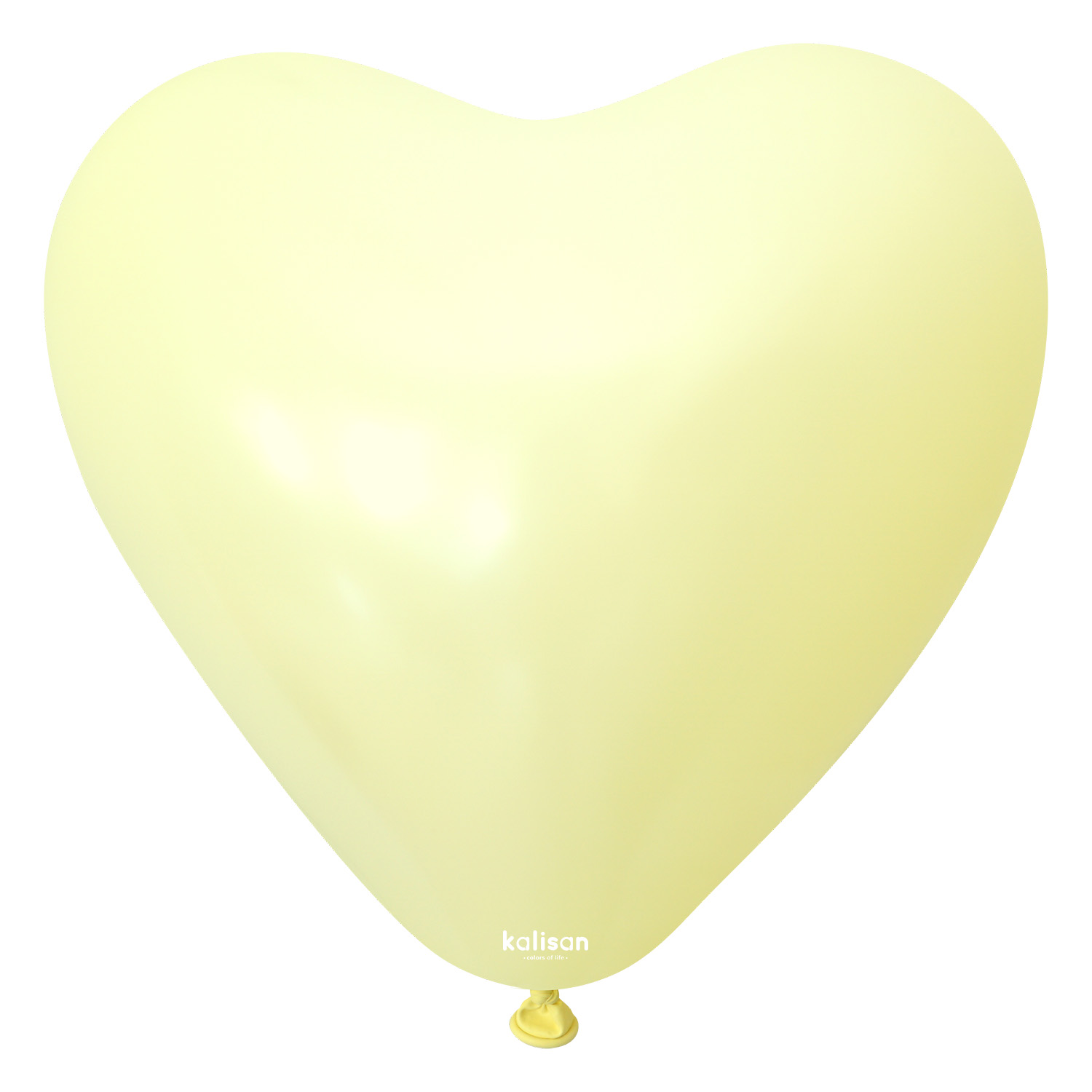 kalisan-macaron-yellow-herz-luftballons-12-zoll-25-st-ck image 1
