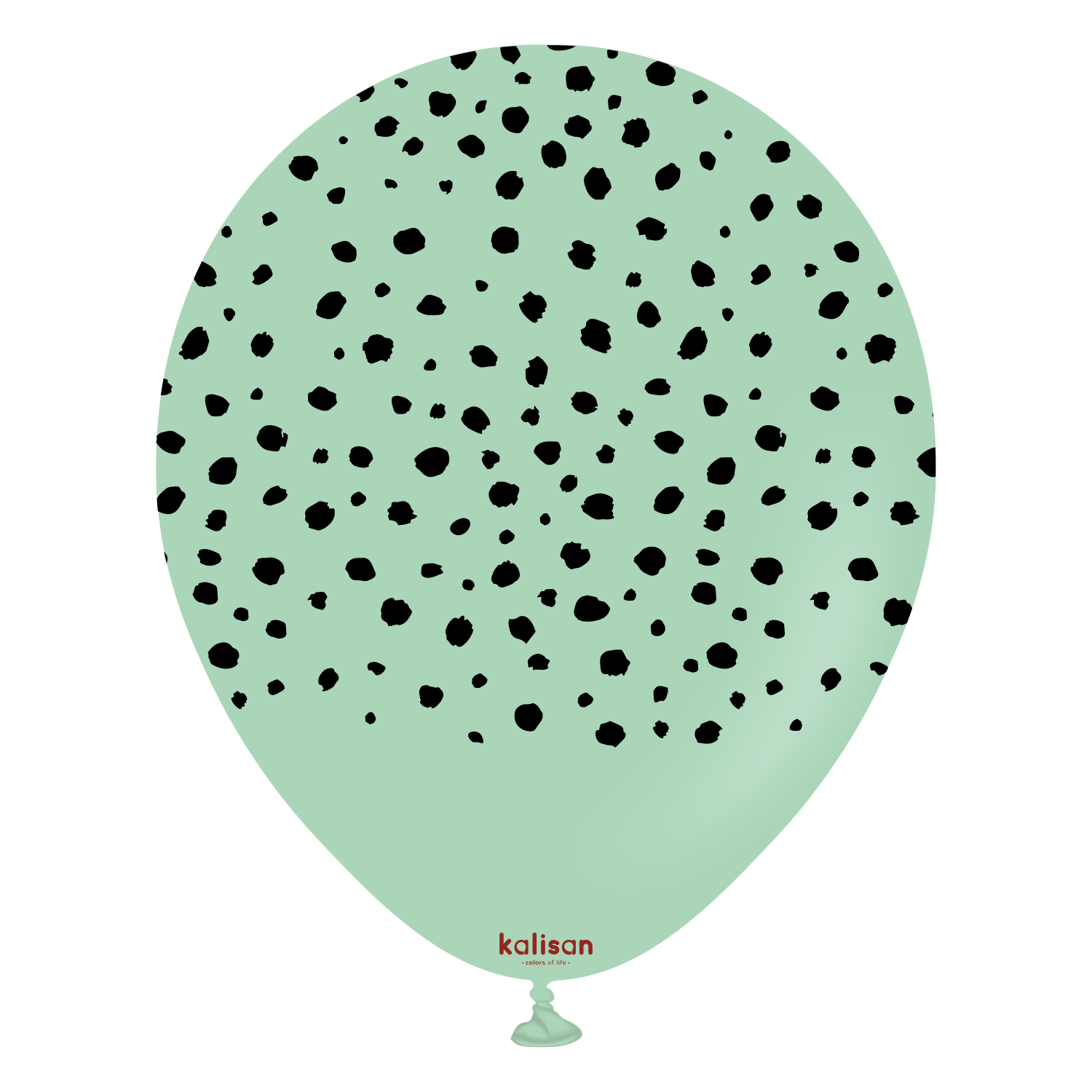 kalisan-safari-cheetah-luftballons-12-zoll-25-st-ck-macaron-gr-n image 1