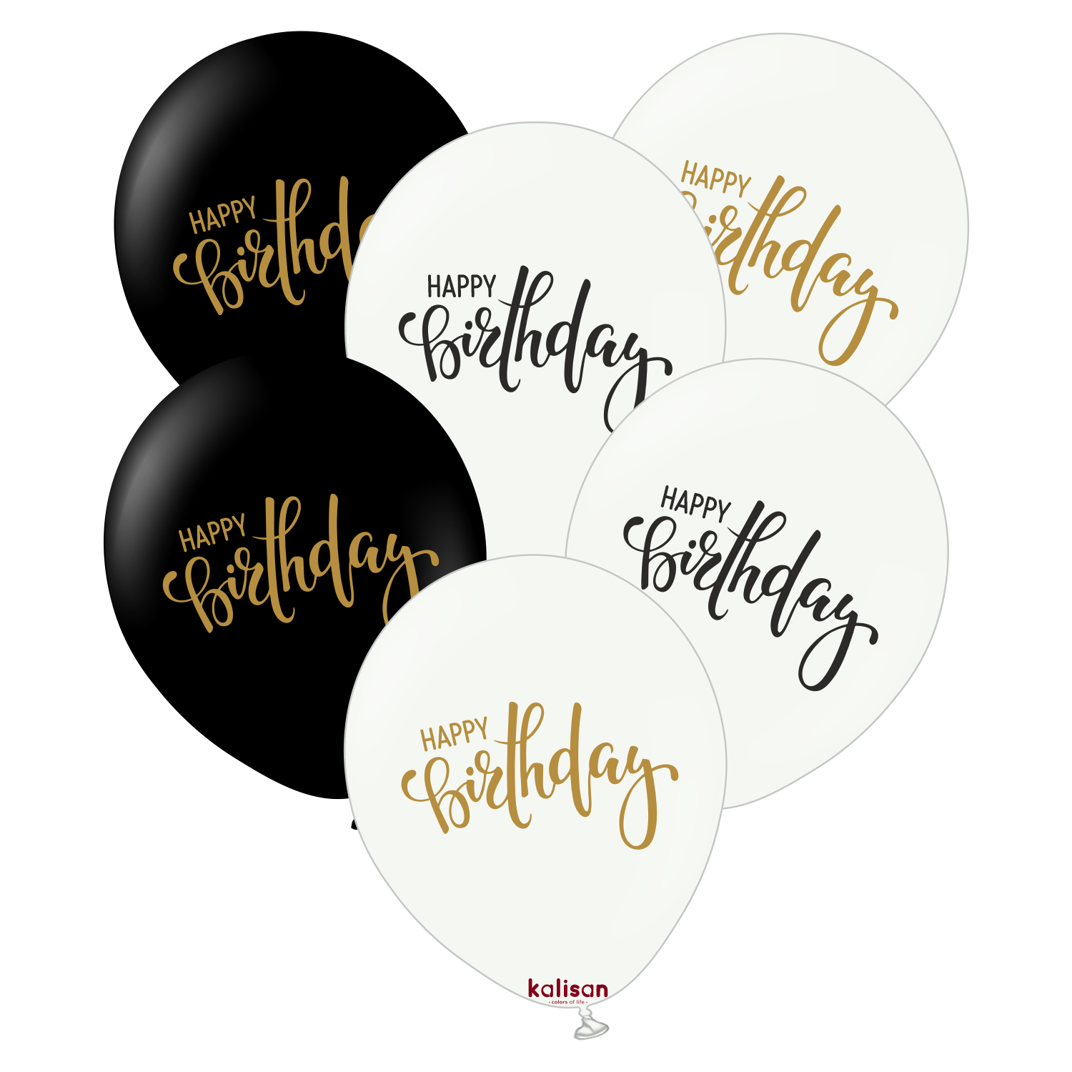 kalisan-birthday-theme-b-w-happy-birthday-luftballons-25st image 1