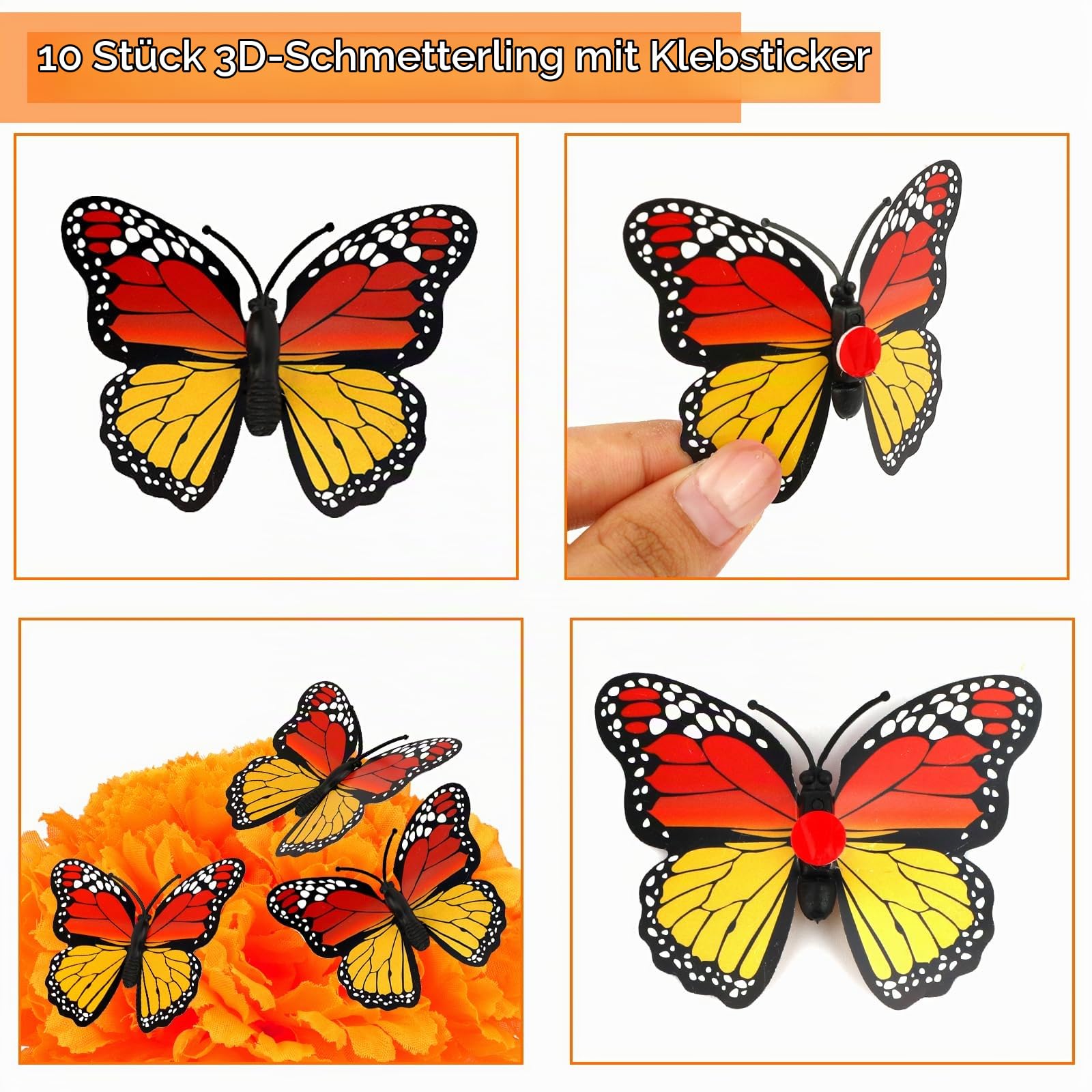 howaf-tag-der-toten-ringelblumen-k-nstlich-orange-40er-schmetterling image 3