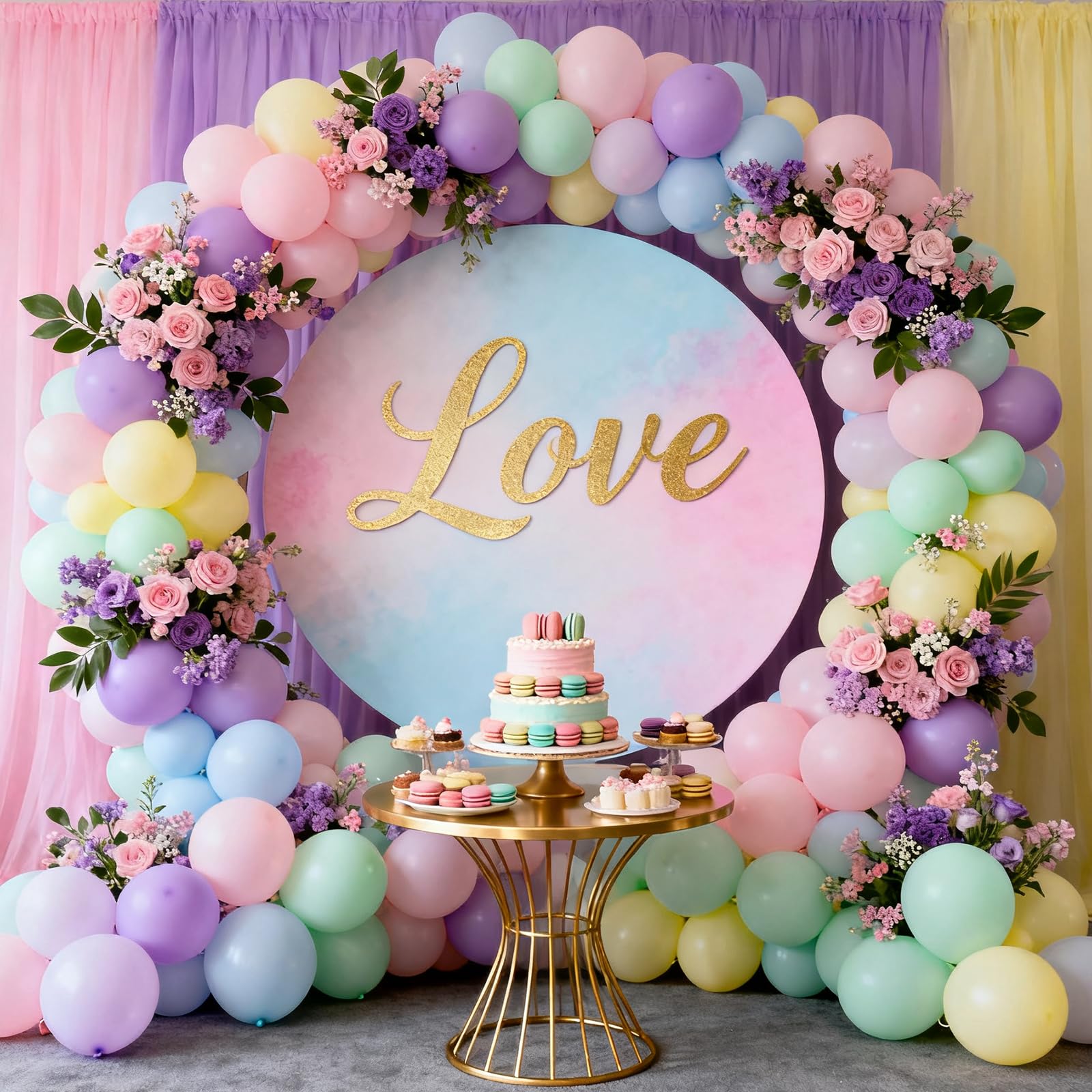 qifu-luftballons-pastell-macaron-100-st-ck-12-zoll-bunt image 6