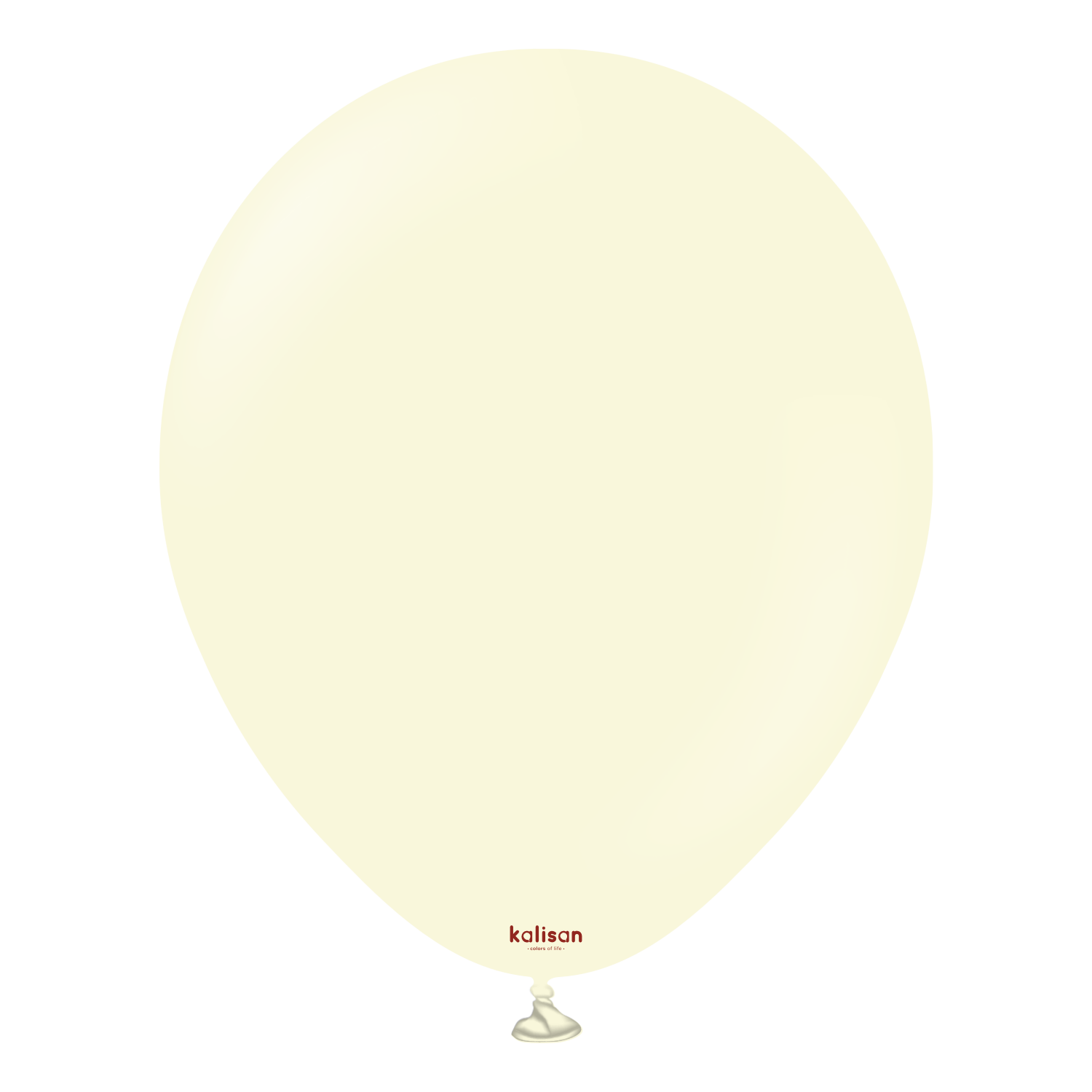 kalisan-macaron-colors-luftballon-12-zoll-pale-yellow-25er-pastell image 1