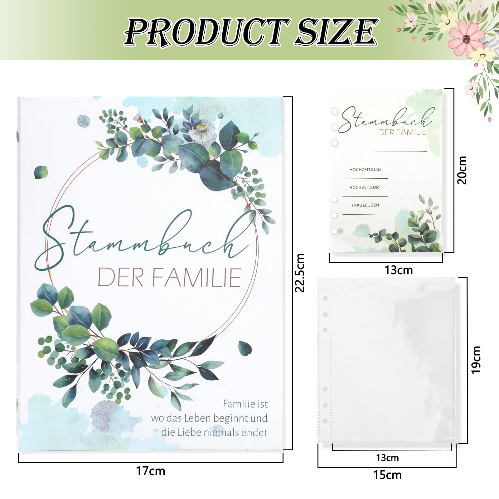 howaf-stammbuch-hochzeit-a5-greenery-eukalyptus-hardcover image 2