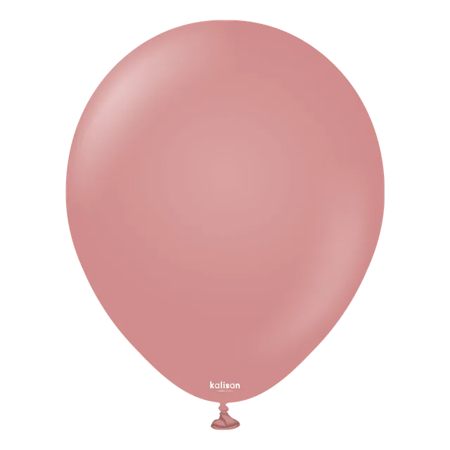 kalisan-retro-colors-rosewood-luftballon-30-cm-25-st-ck-matt image 1