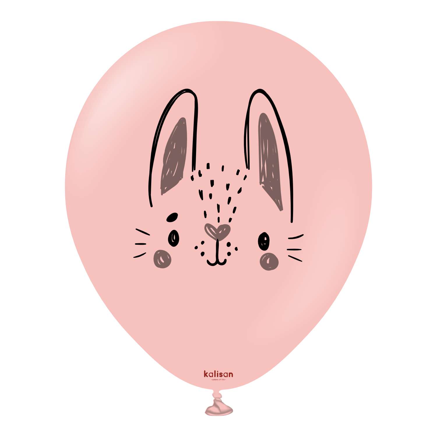 kalisan-animals-luftballon-animal-faces-12-zoll-6-st-ck-mix image 6