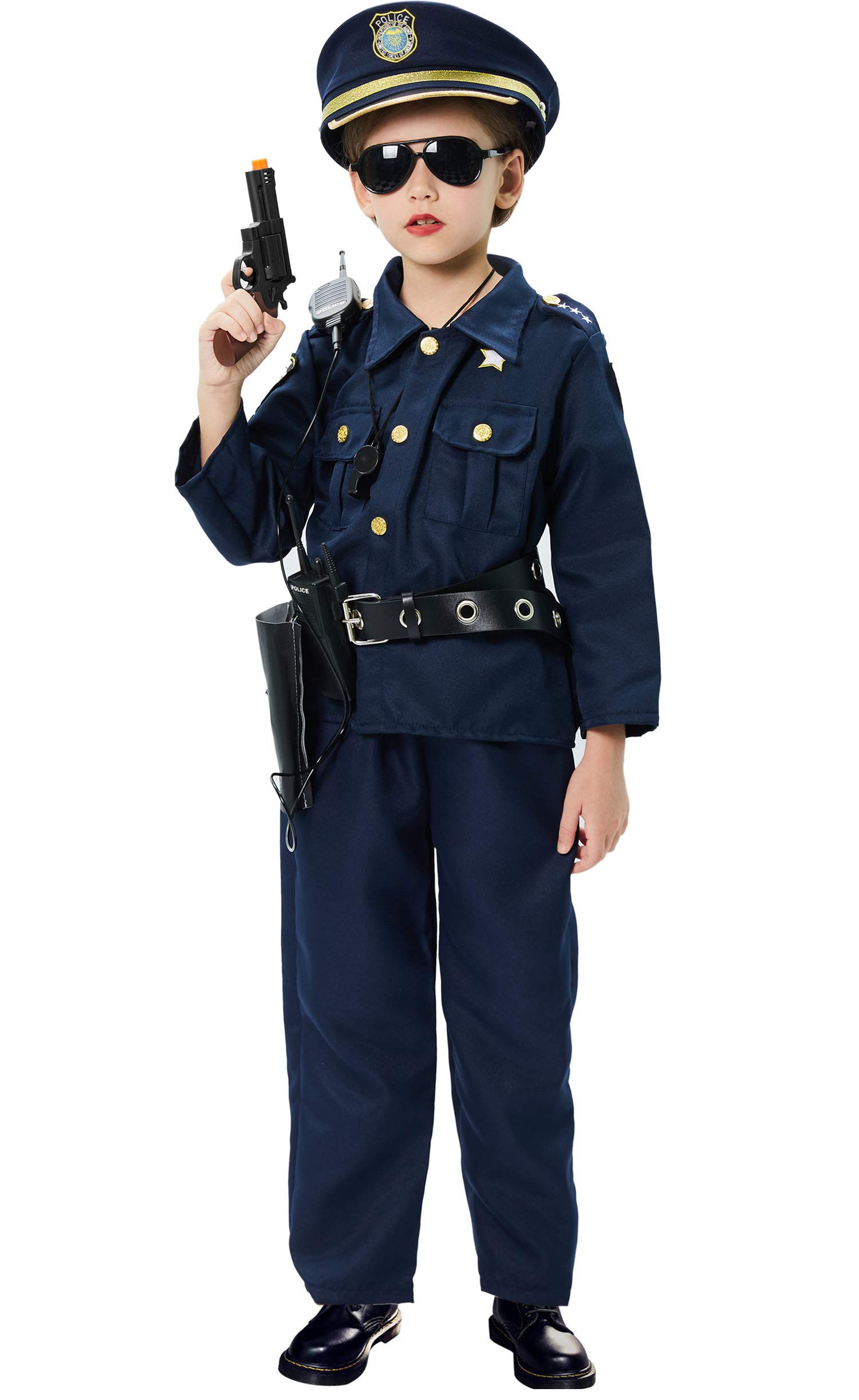 tacobear-costume-polizei-kost-m-kinder-12-tlg-mit-ausr-stung image 5