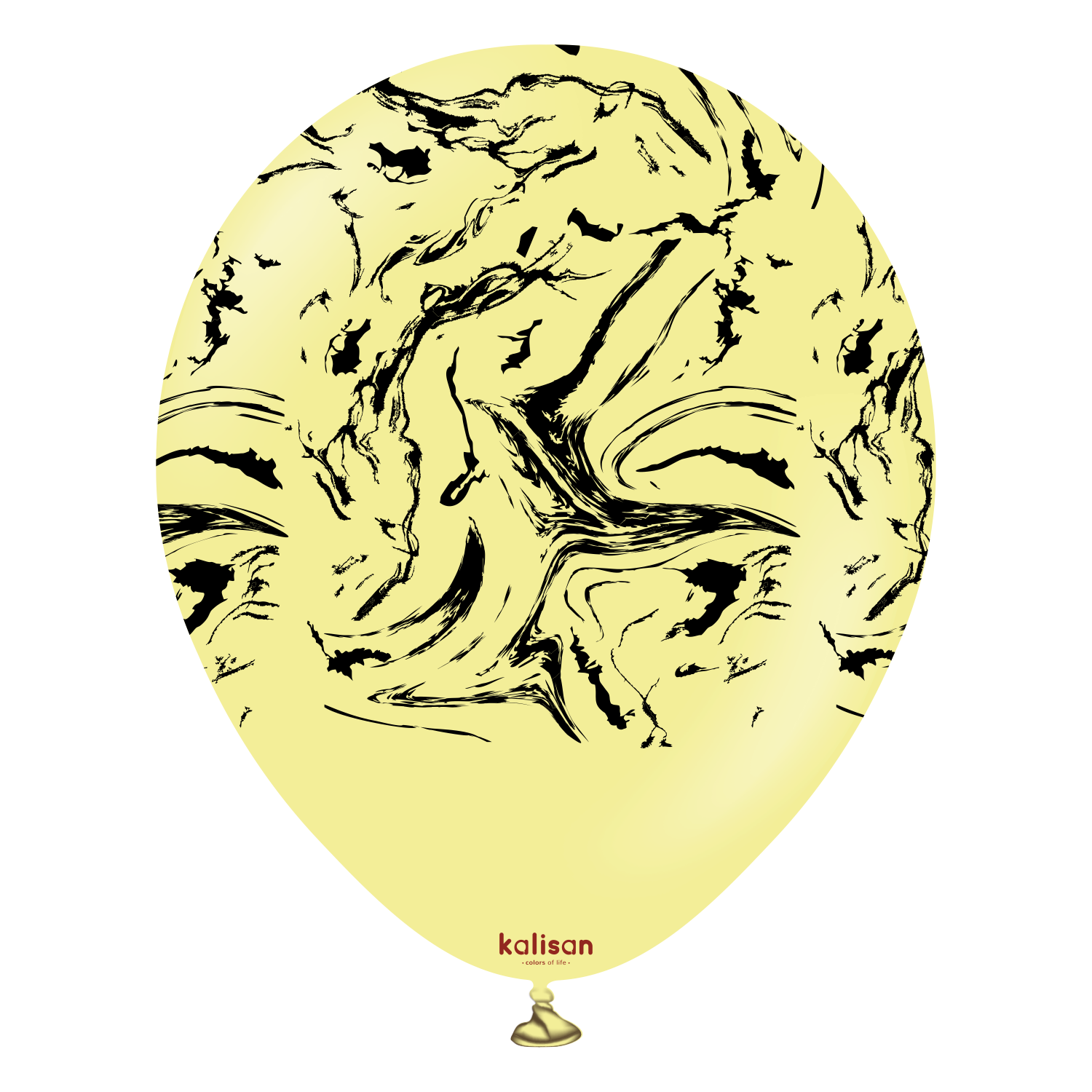kalisan-space-nebula-macaron-yellow-luftballons-12zoll-25st image 1