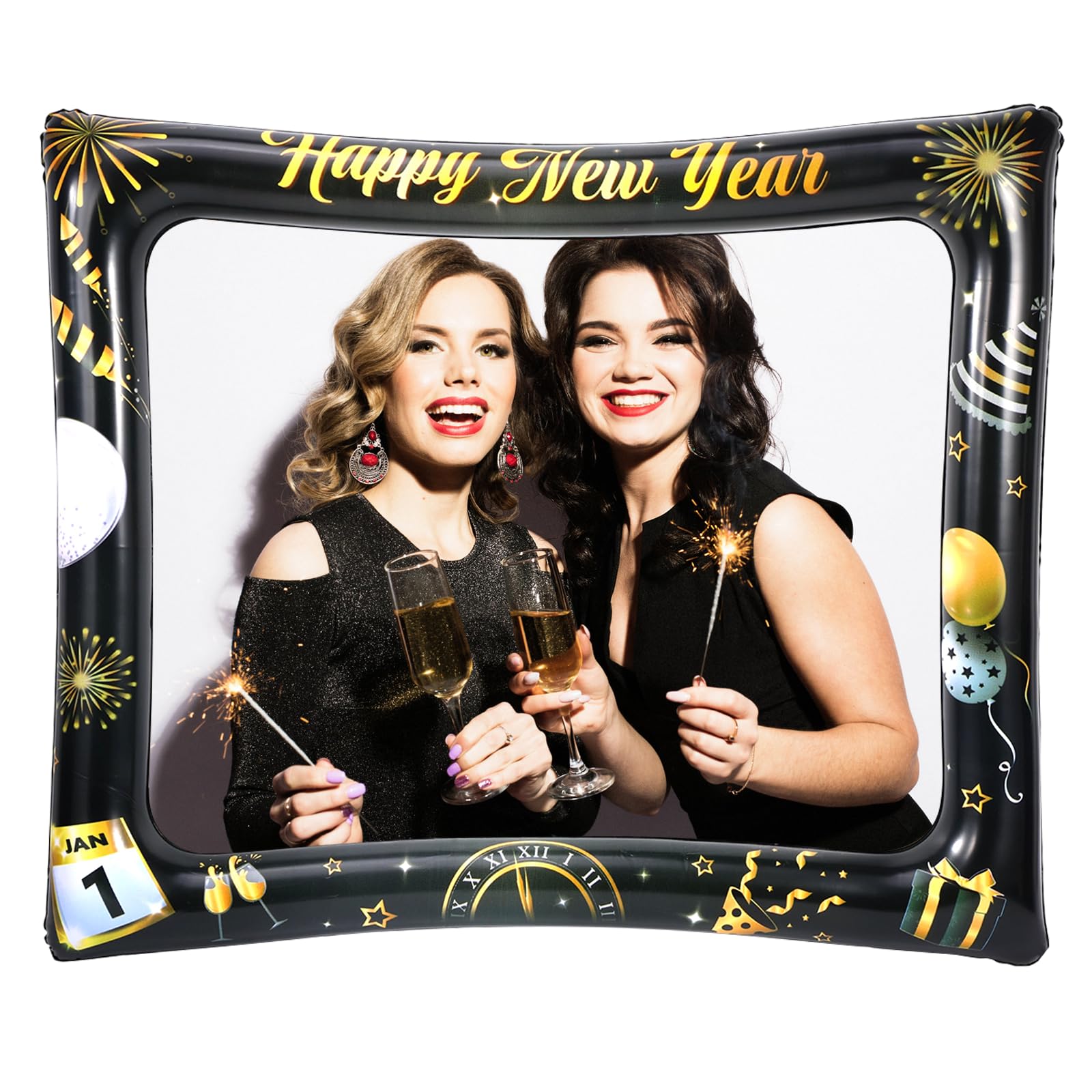 howaf-silvester-fotorahmen-aufblasbar-happy-new-year-75cm image 8