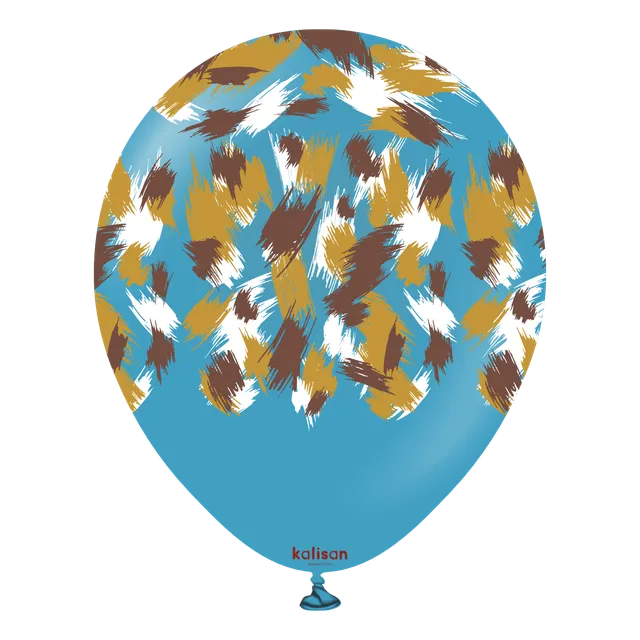 kalisan-safari-theme-savanna-luftballons-blau-25-st-ck image 1