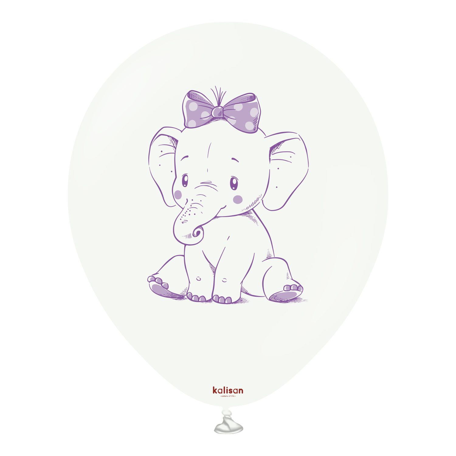 kalisan-animals-baby-elephant-luftballons-25-st-ck-30-cm image 2