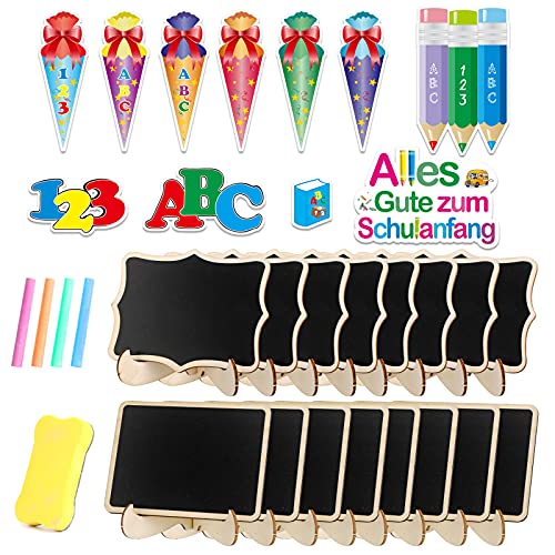 howaf-einschulung-deko-set-konfetti-mini-tafel-42-st-ck-schulanfang image 8