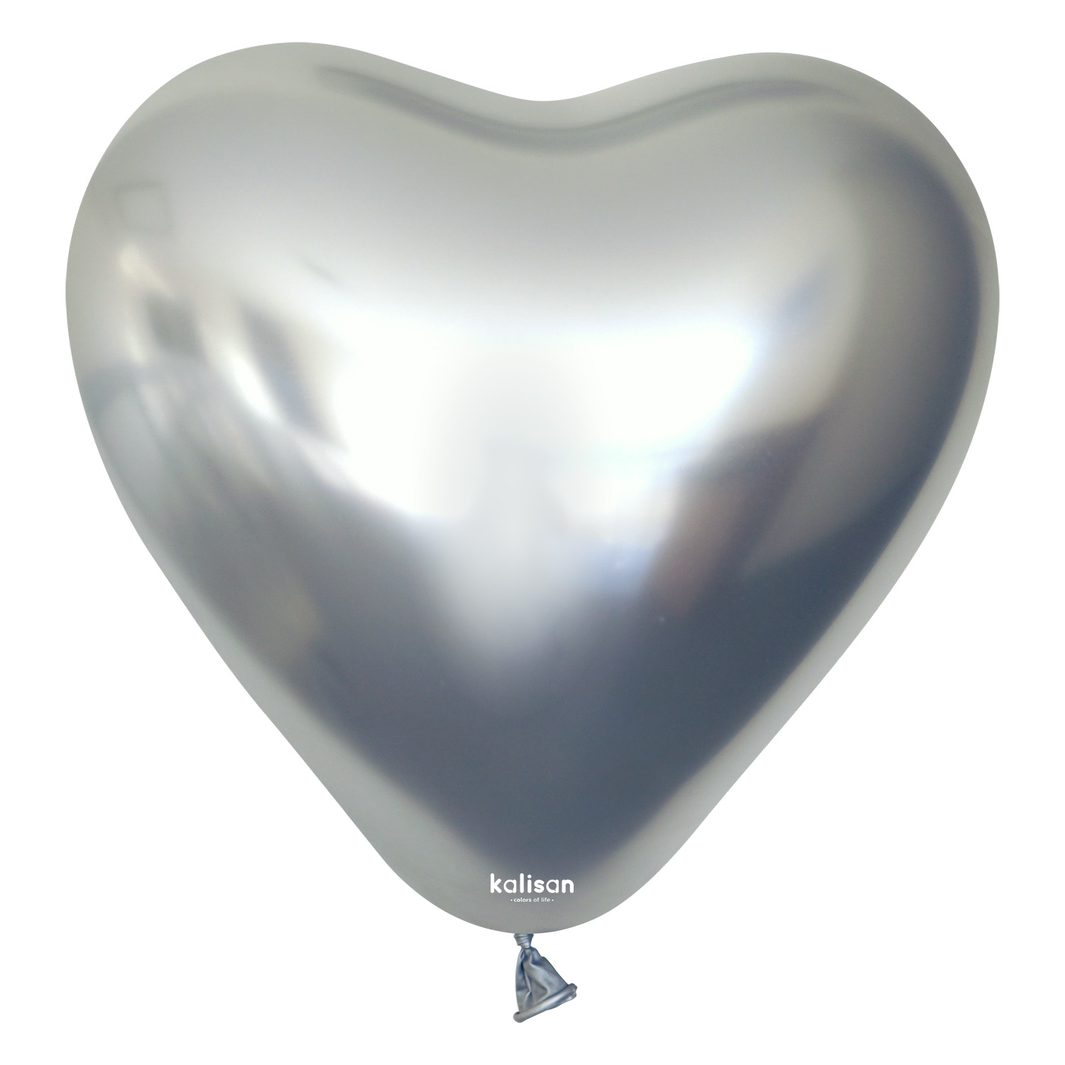 kalisan-mirror-silver-herzballon-12-10-stk-chrom image 1