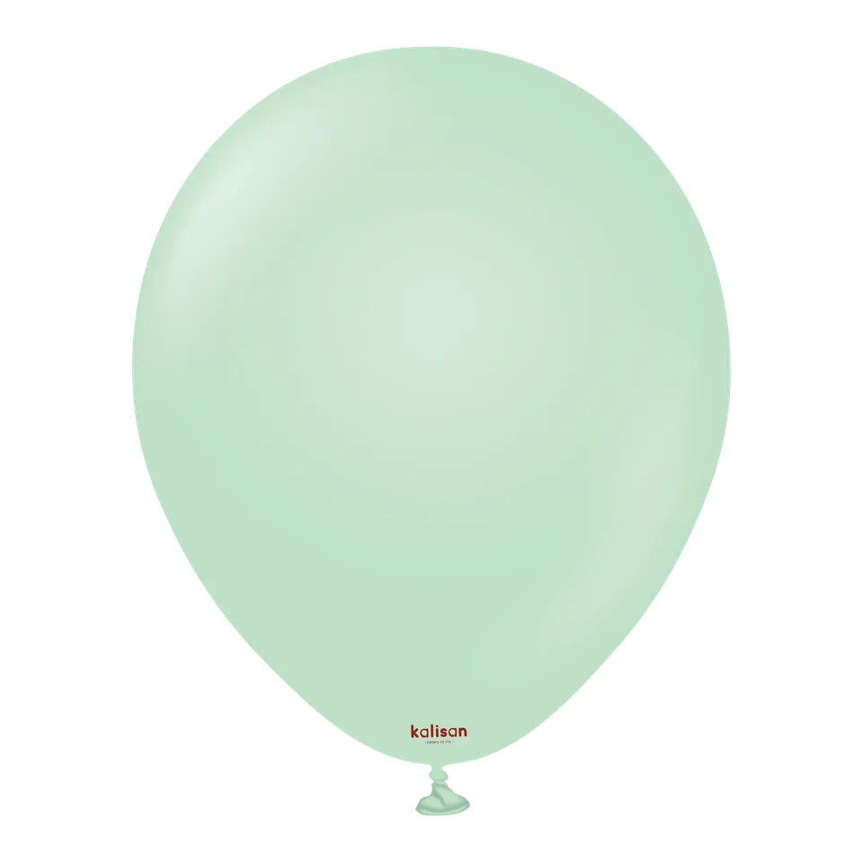 kalisan-macaron-green-luftballons-12-zoll-pastellgr-n image 1
