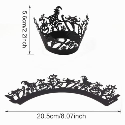 howaf-halloween-cupcake-wrapper-schwarz-36tlg-9-stile-deko image 8