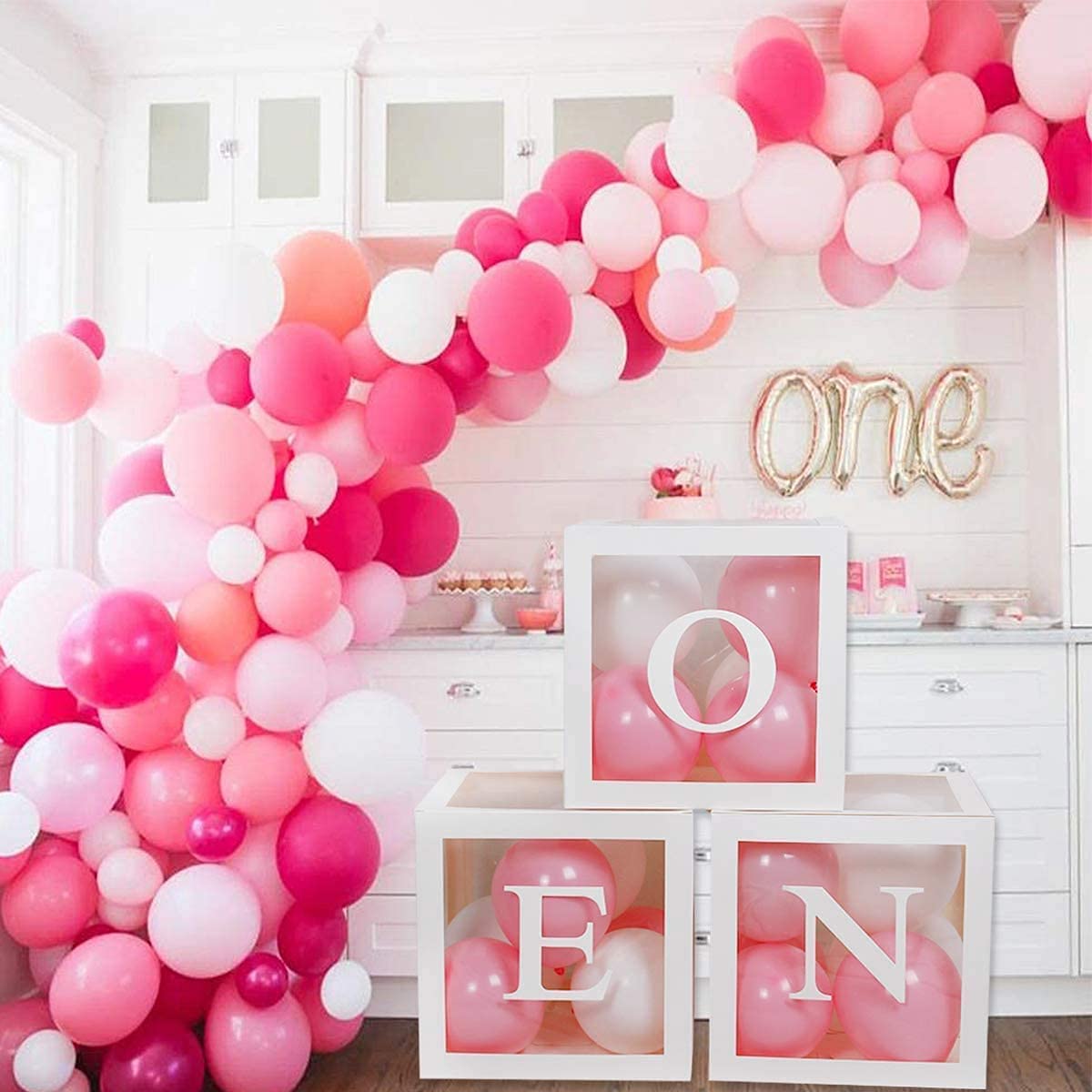 qifu-ballon-boxen-one-3-st-ck-transparent-1-geburtstag-wei image 6