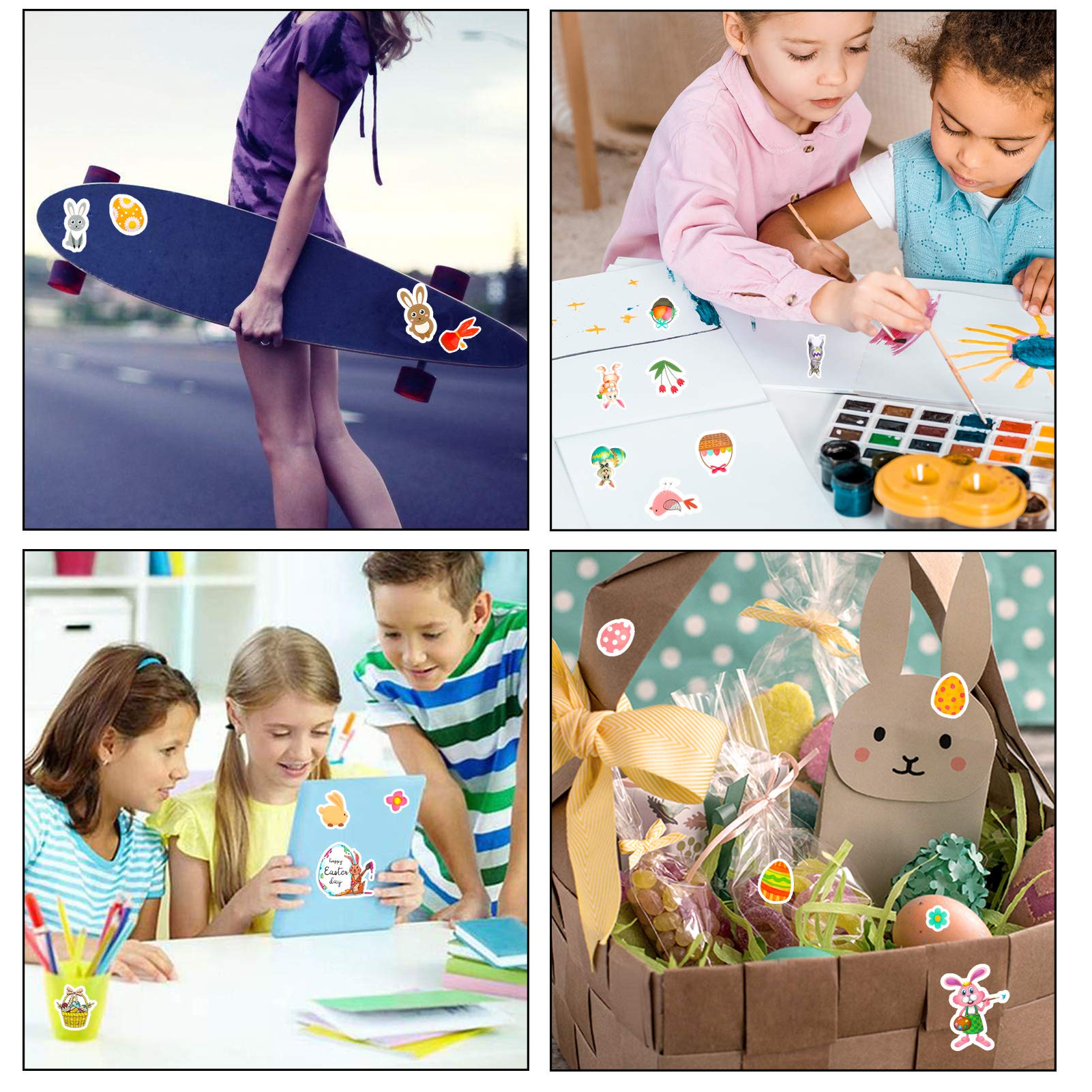 howaf-oster-aufkleber-kinder-150-st-ck-osterhase-sticker-set image 6
