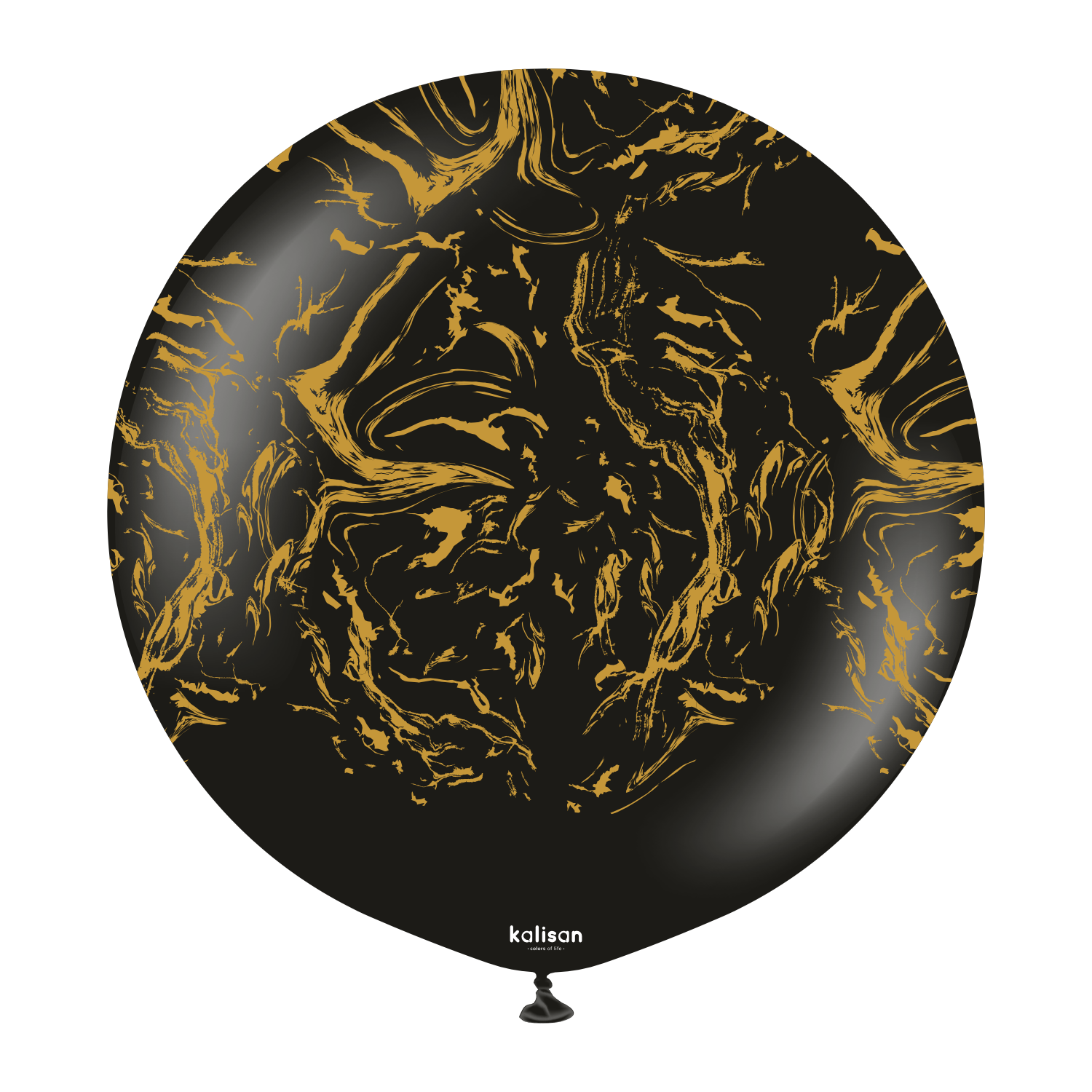 kalisan-space-nebula-nebula-black-luftballons-25er-gold image 2