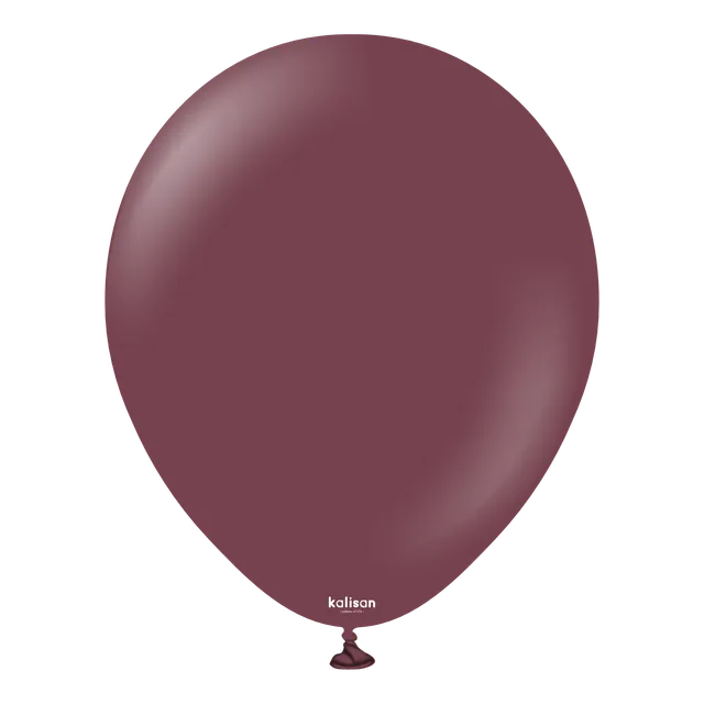 kalisan-standard-colors-burgundy-luftballons-12-zoll-25-st-ck-bordeaux image 1