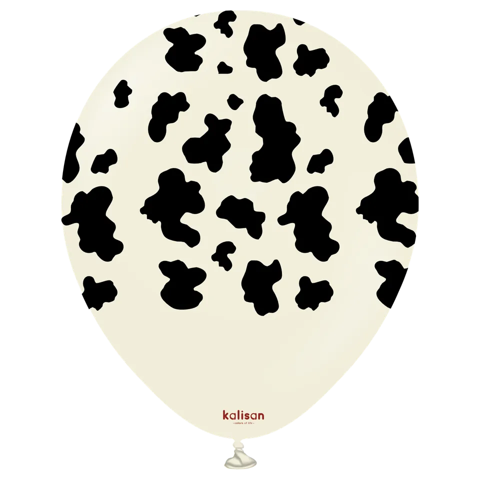 kalisan-safari-theme-cow-white-sand-luftballons-12-25-st-ck-kuh image 1