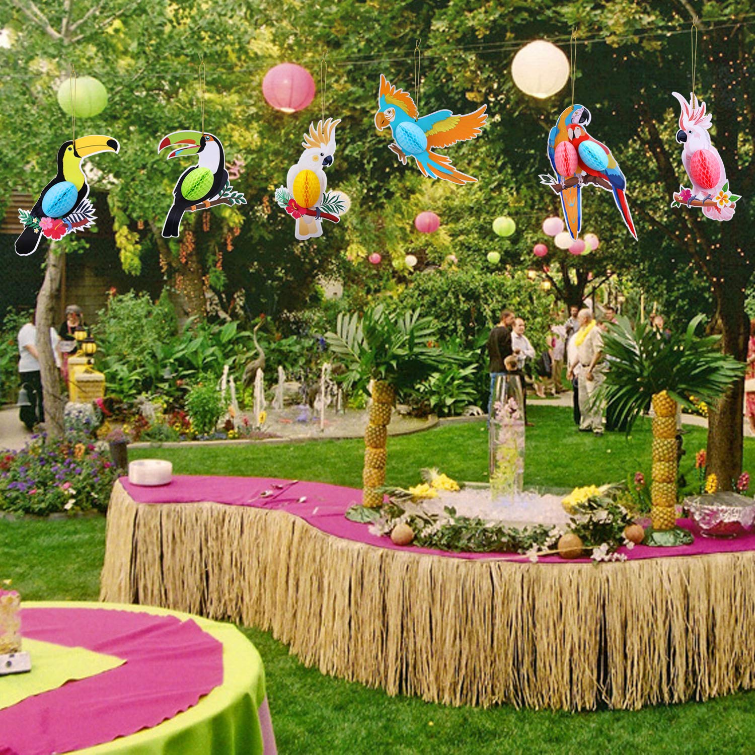 howaf-papagei-h-ngedeko-hawaii-party-6-st-ck-wabe-bunt image 5