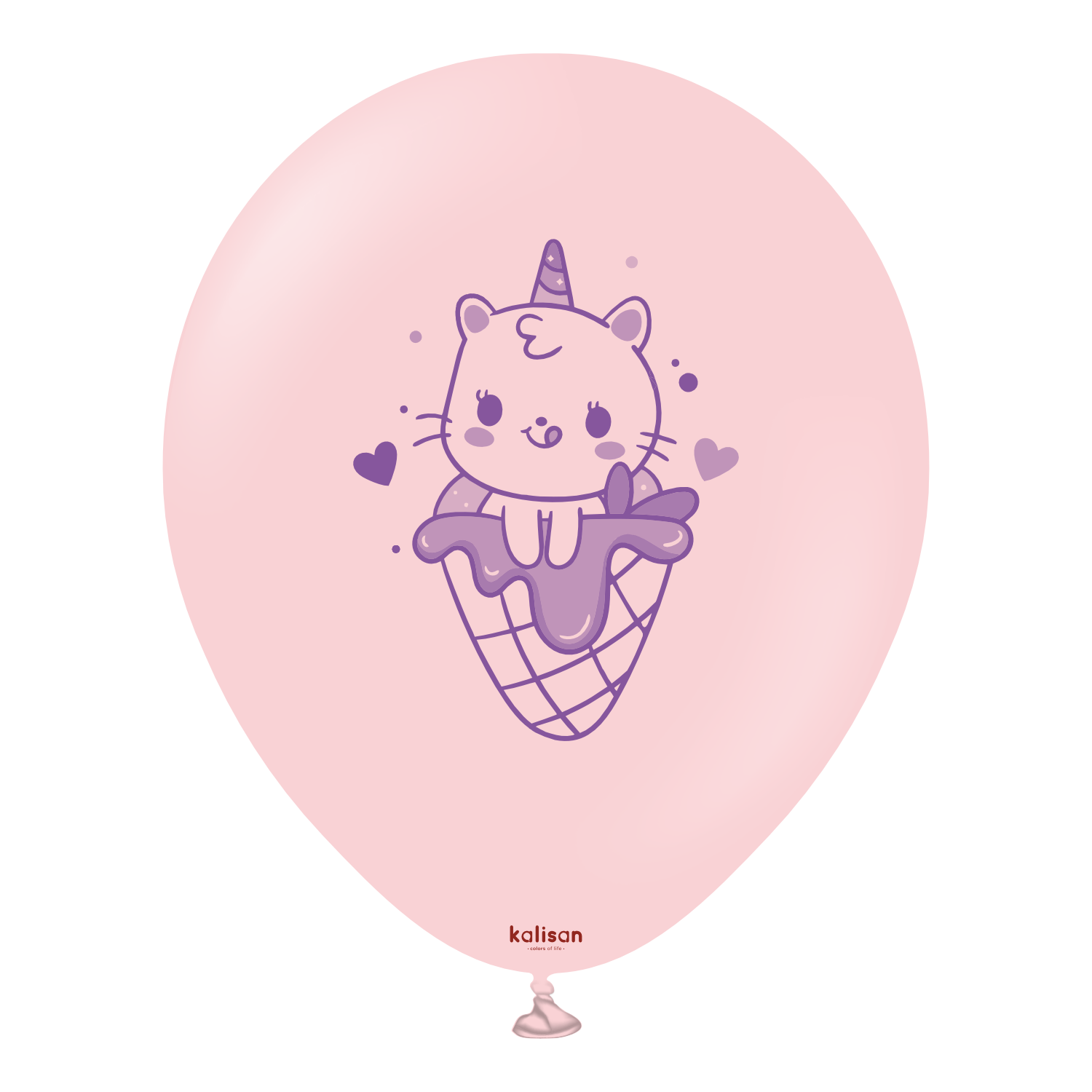 kalisan-animals-baby-unicorn-luftballons-pastell-25-st-ck image 2