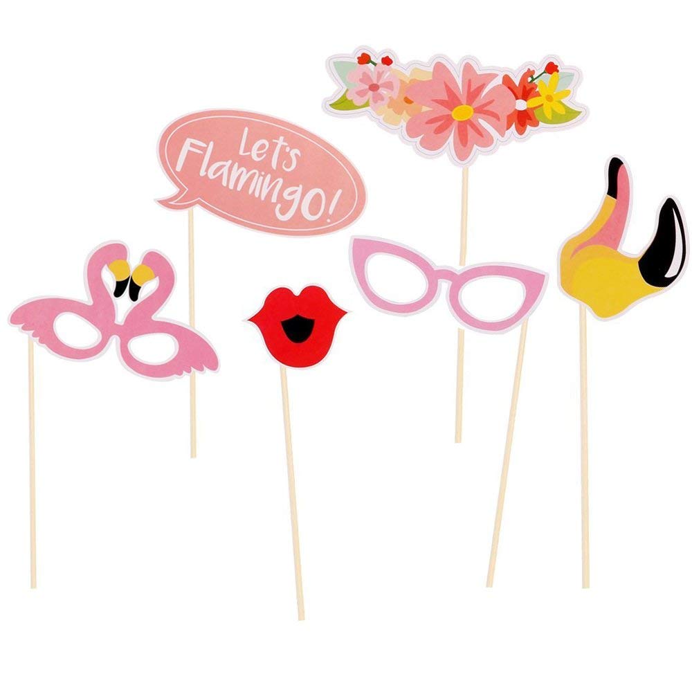 howaf-hawaii-fotobox-accessoires-21-stk-flamingo-party image 5