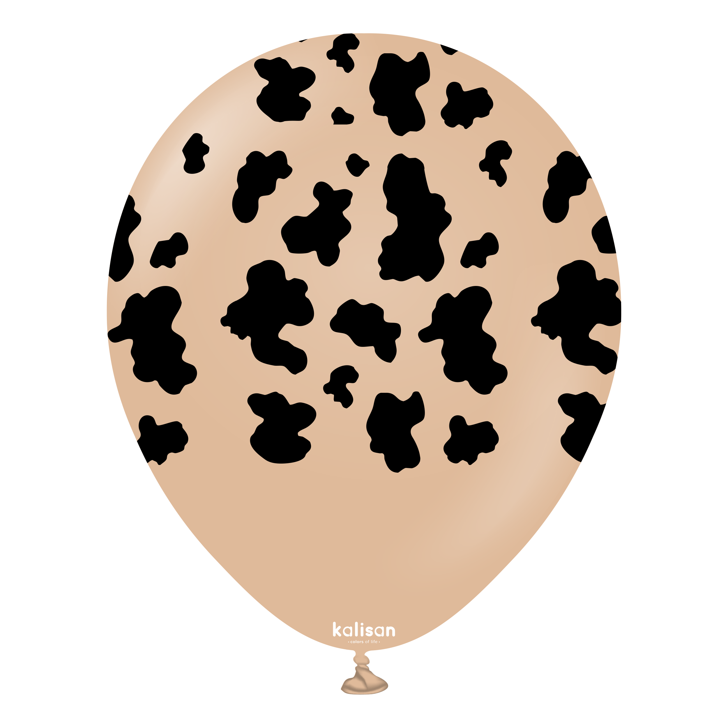 kalisan-safari-cow-desert-sand-luftballons-12-zoll-25-st image 1