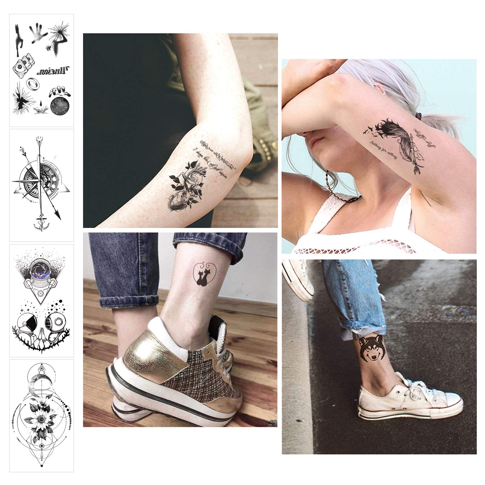 howaf-tempor-re-tattoos-schwarz-klein-60-bl-tter-set image 4