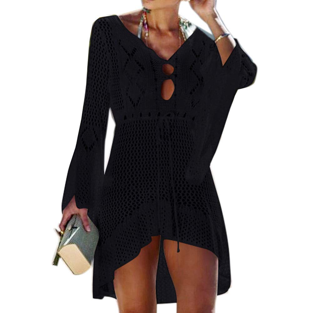 tacobear-beach-cover-up-strandkleid-damen-schwarz-einheitsgr-e image 1
