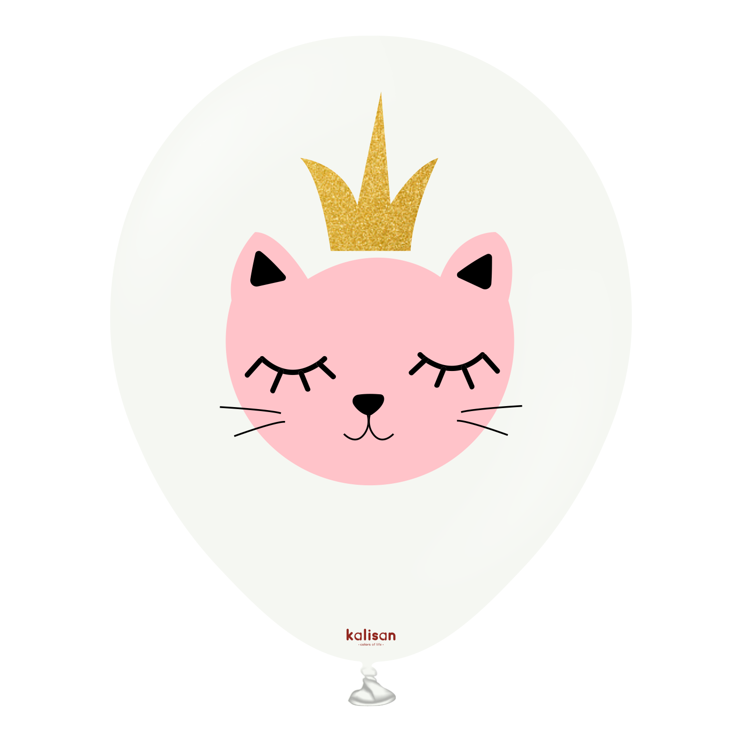 kalisan-animals-kitty-ballons-wei-12-25-st-ck-latex image 2