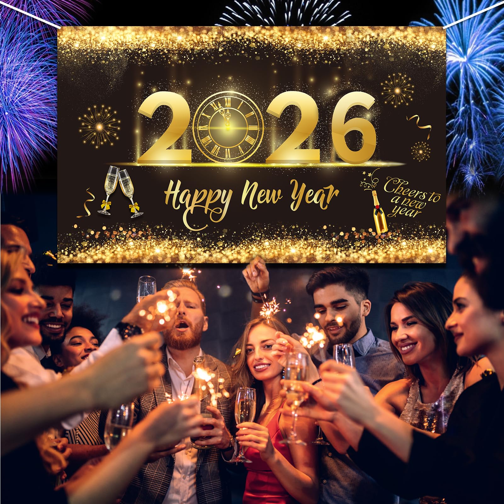 howaf-silvester-banner-2027-stoff-schwarz-gold-185x110-cm image 4