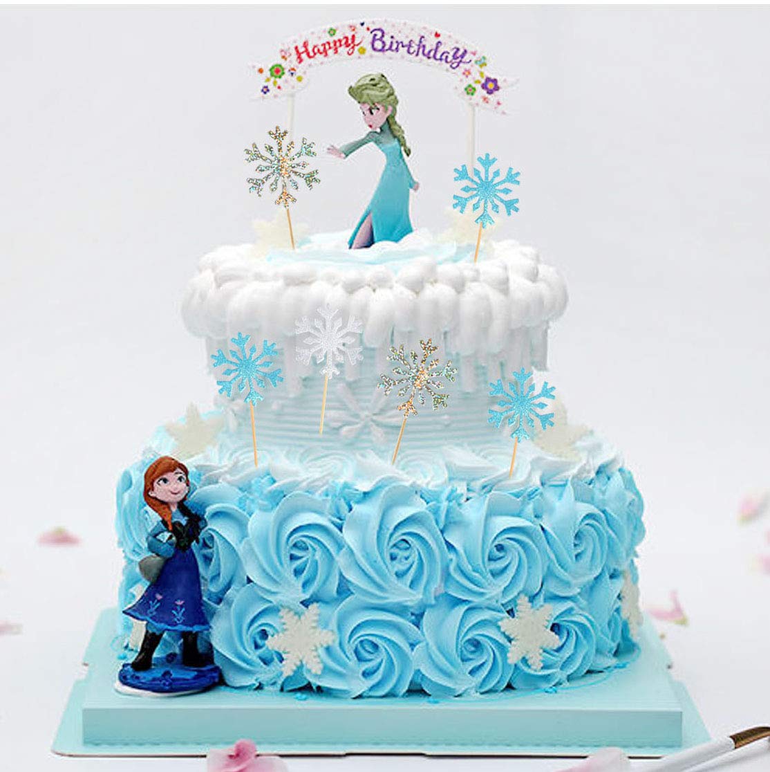 howaf-schneeflocken-tortendeko-frozen-topper-30-st-ck image 5