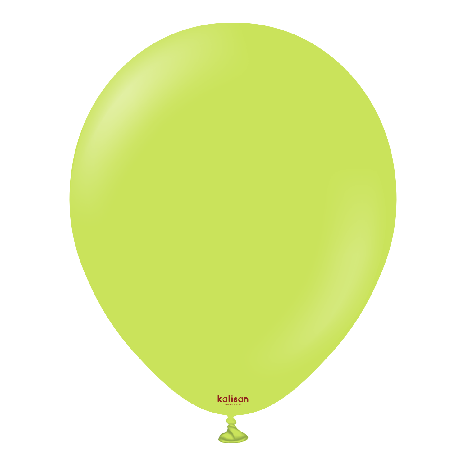 kalisan-standard-lime-green-luftballons-12-zoll-25-st-uni image 1