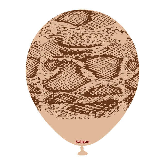 kalisan-safari-snake-desert-sand-luftballons-25-st-ck image 1