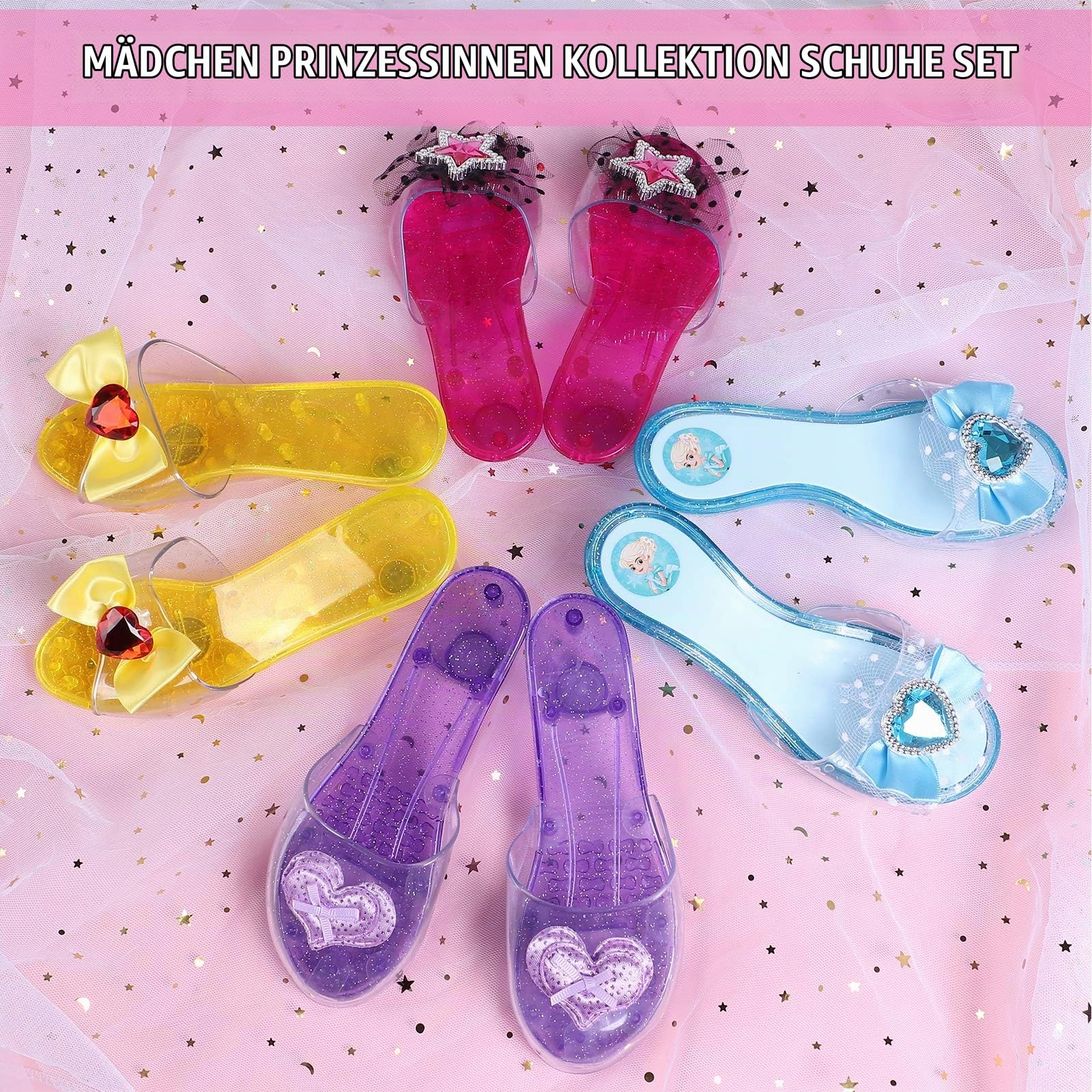 tacobear-prinzessin-kost-m-zubeh-r-set-schuhe-3-6-jahre image 2