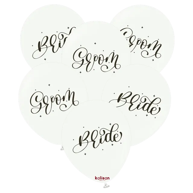 kalisan-wedding-bride-groom-luftballons-25-st-ck-12-wei image 1