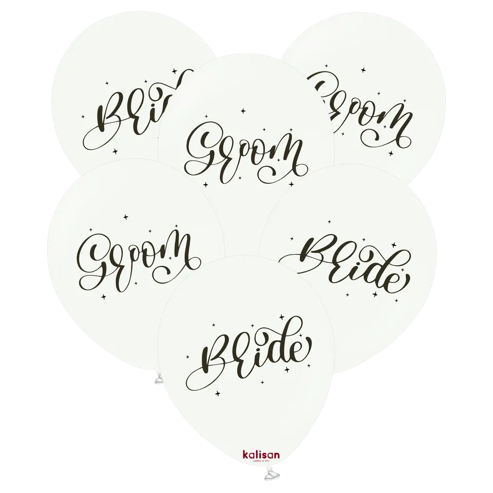 kalisan-wedding-bride-groom-luftballons-25-st-ck-12-wei image 1