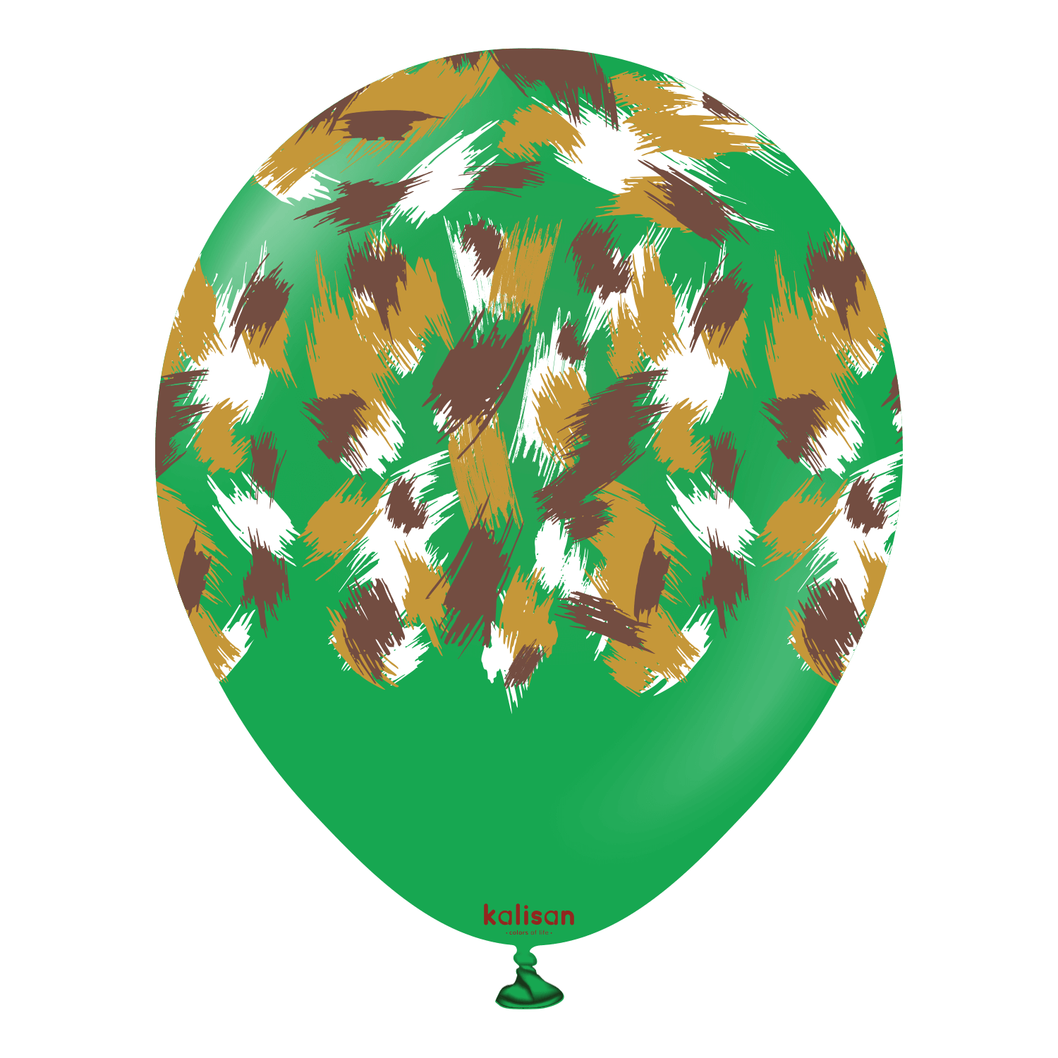 kalisan-safari-savanna-green-luftballon-12-25-st-ck-gr-n image 1