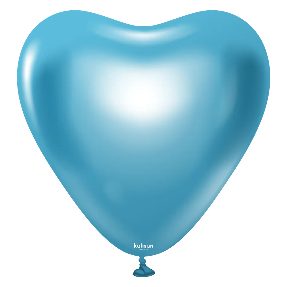 kalisan-mirror-colors-mirror-blue-herz-luftballons-12-zoll-blau image 1