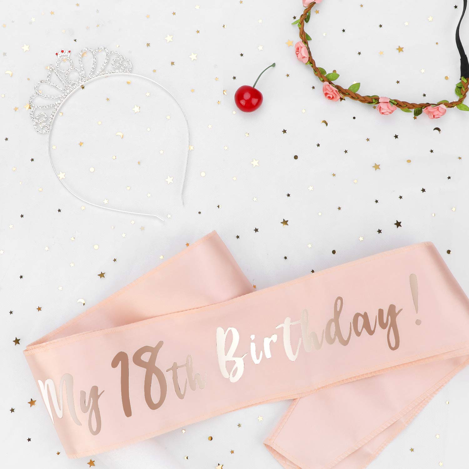 howaf-it-s-my-18th-birthday-sch-rpe-und-tiara-rosegold-satin-set image 6