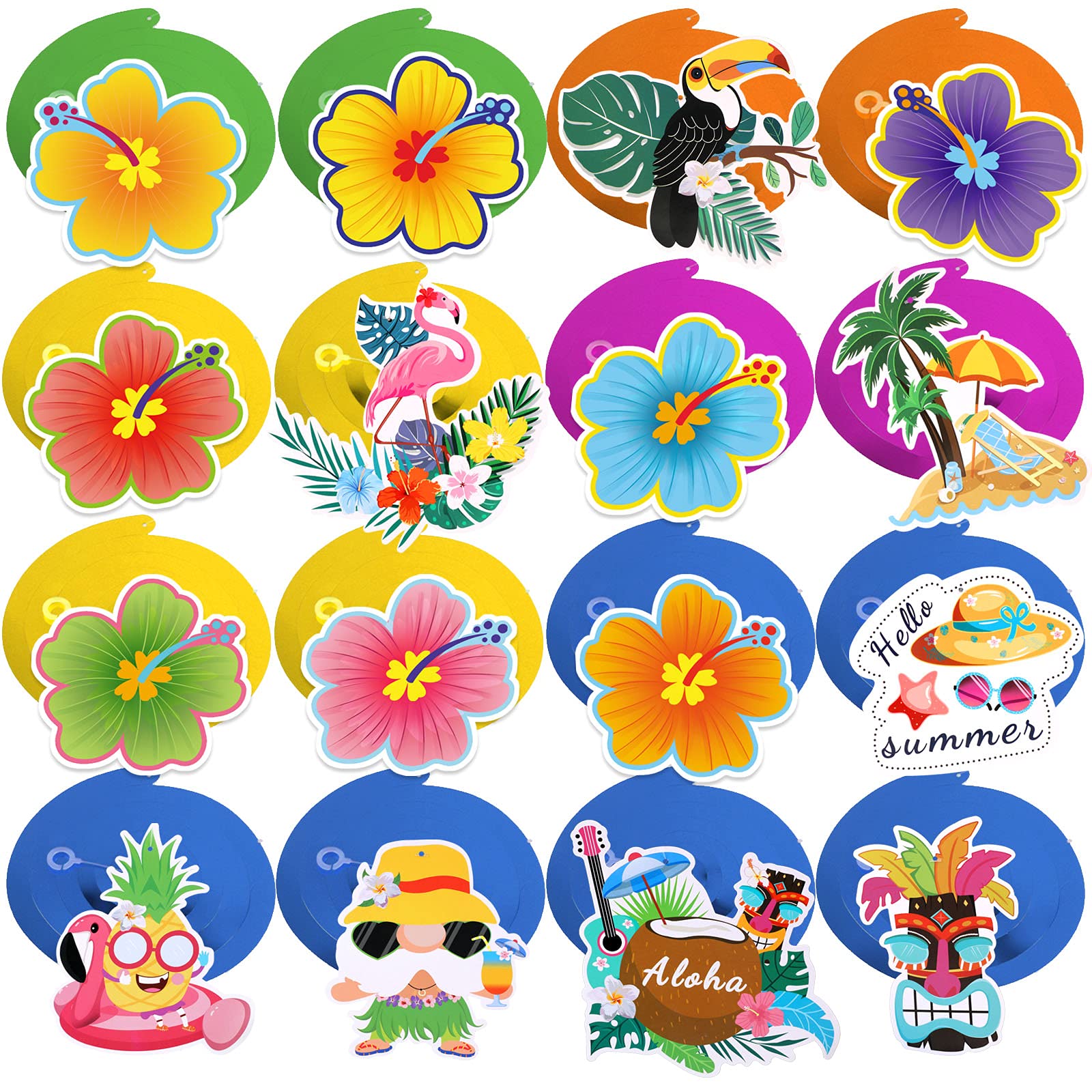 howaf-hawaii-h-ngedeko-30-st-ck-spiral-girlande-flamingo image 4
