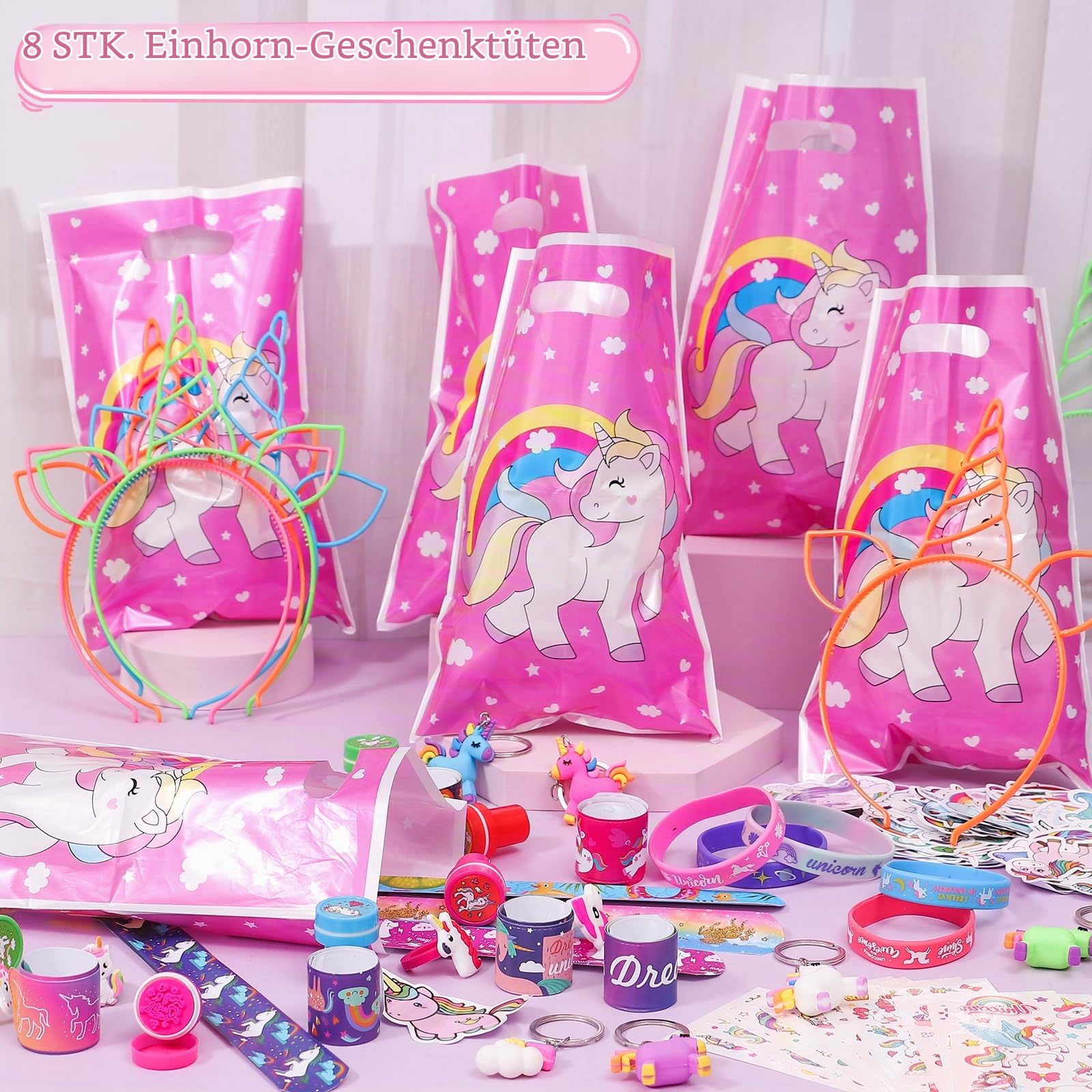 tacobear-party-favors-einhorn-mitgebsel-set-118-tlg-m-dchen image 2
