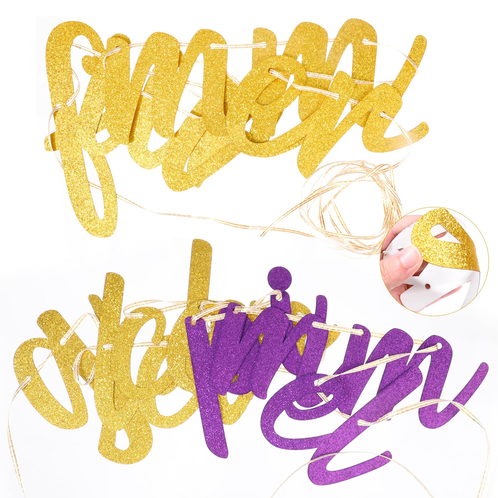 howaf-jga-deko-frauen-set-banner-18-ballons-lila-gold image 4