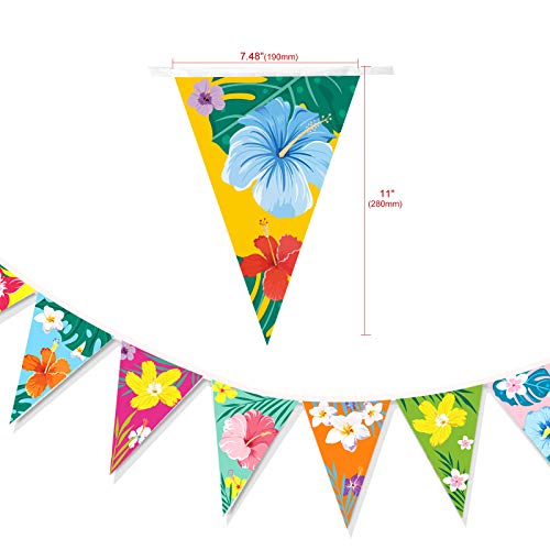 howaf-hawaii-banner-hibiskus-wimpelkette-3m-16-flaggen image 8