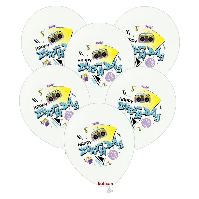 kalisan-birthday-theme-happy-birthday-party-luftballon-25-st-ck image 1