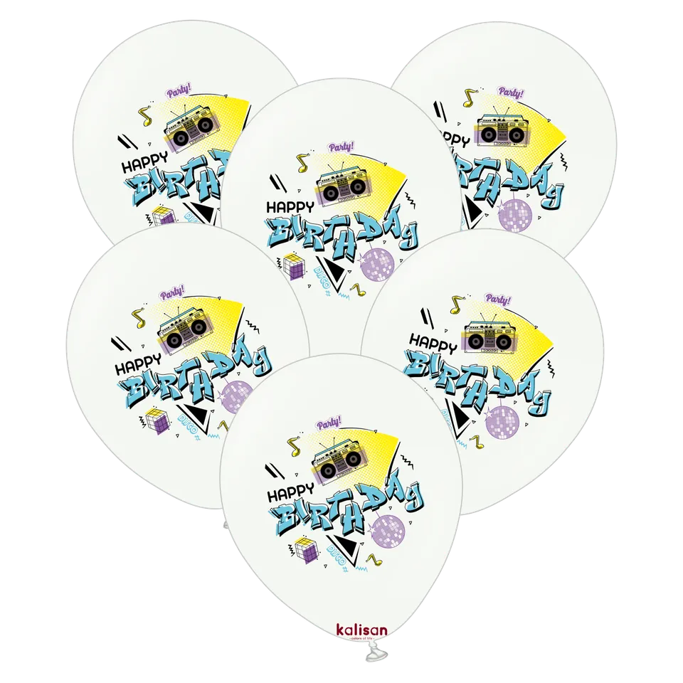 kalisan-birthday-theme-happy-birthday-party-luftballon-25-st-ck image 1